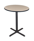 Beige 36 in. Round Cafe Table S293