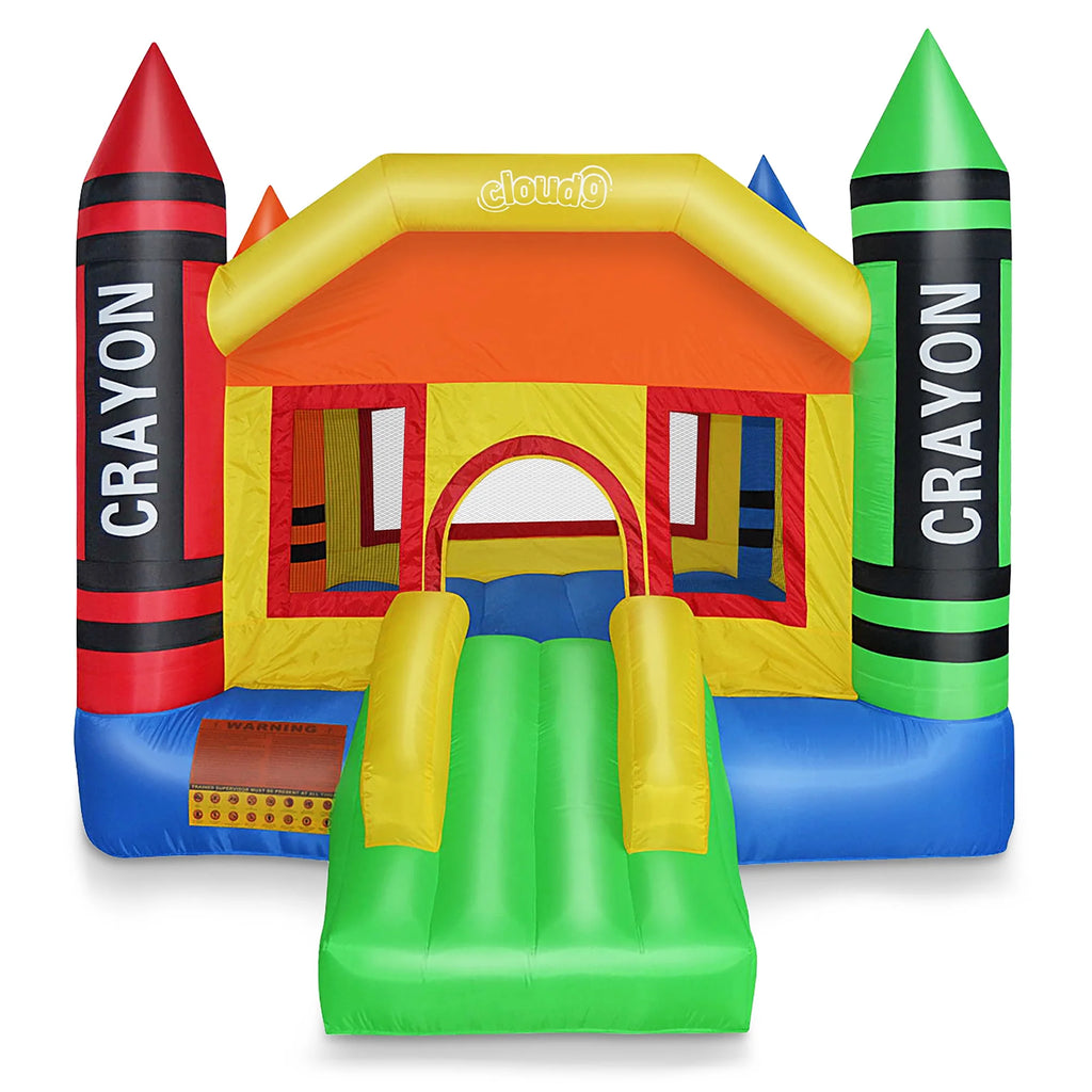 Mini Crayon Bounce House Inflatable Bouncer R126