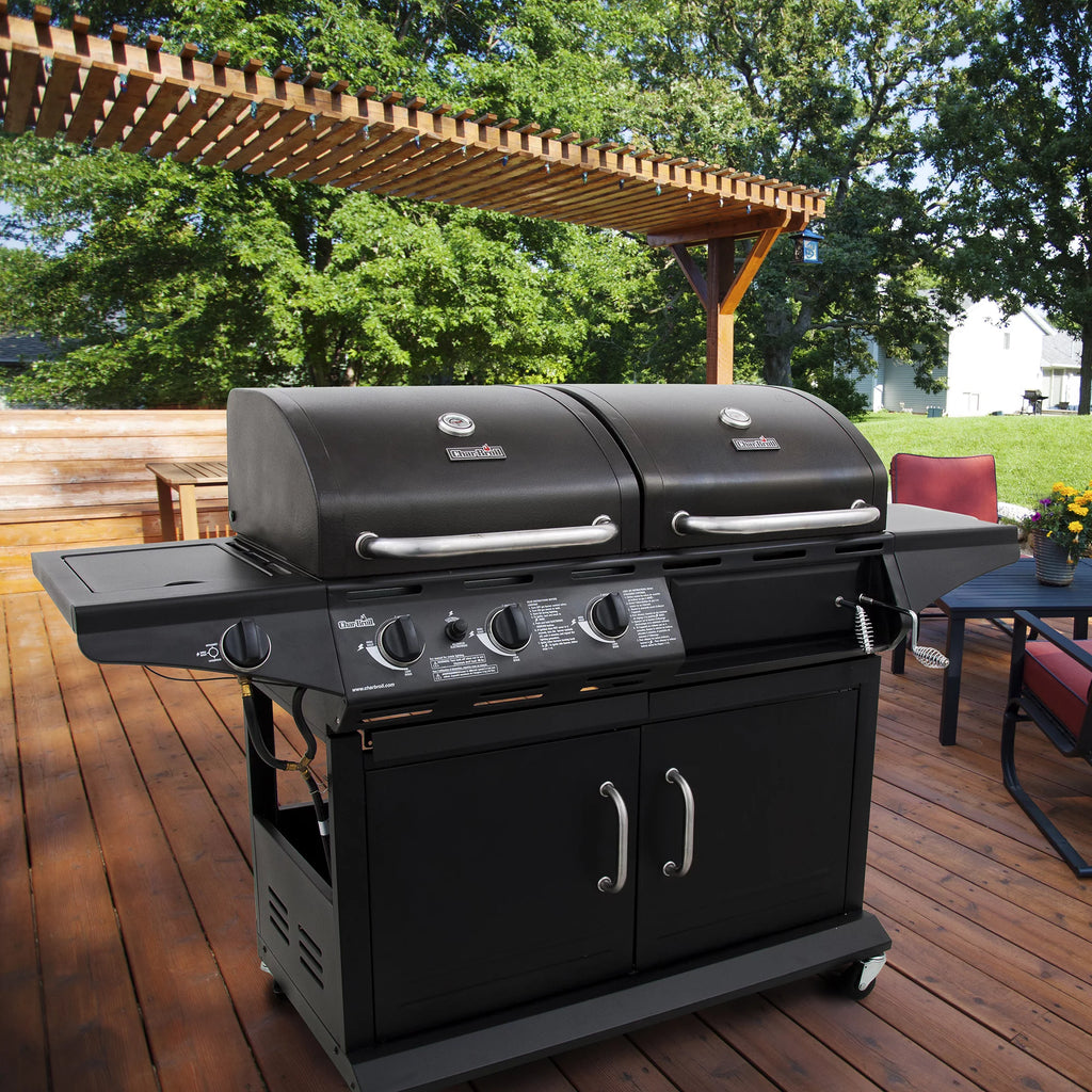 LP Gas & Charcoal Outdoor Grill S417424