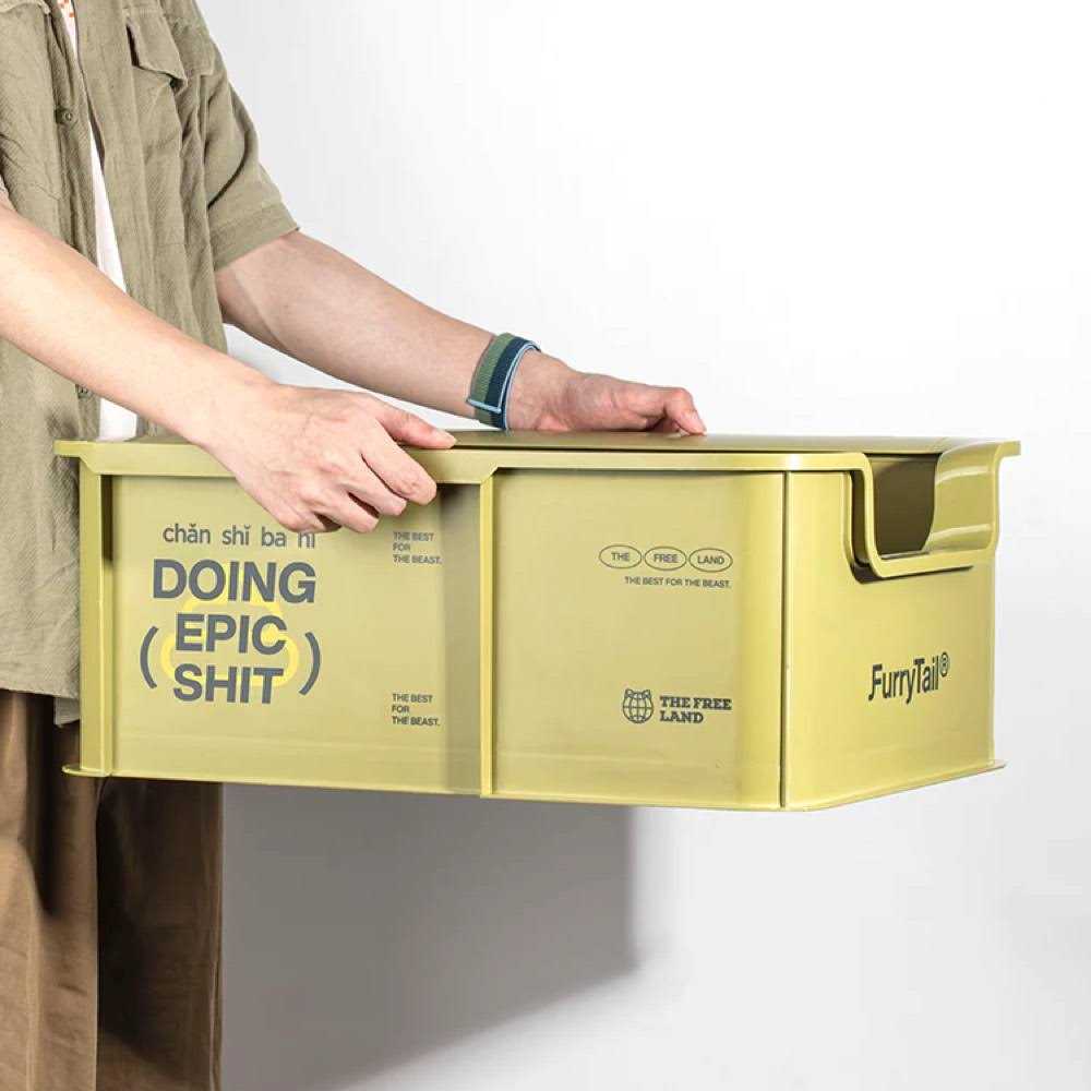 XL Cat Litter Box With Scoop O839