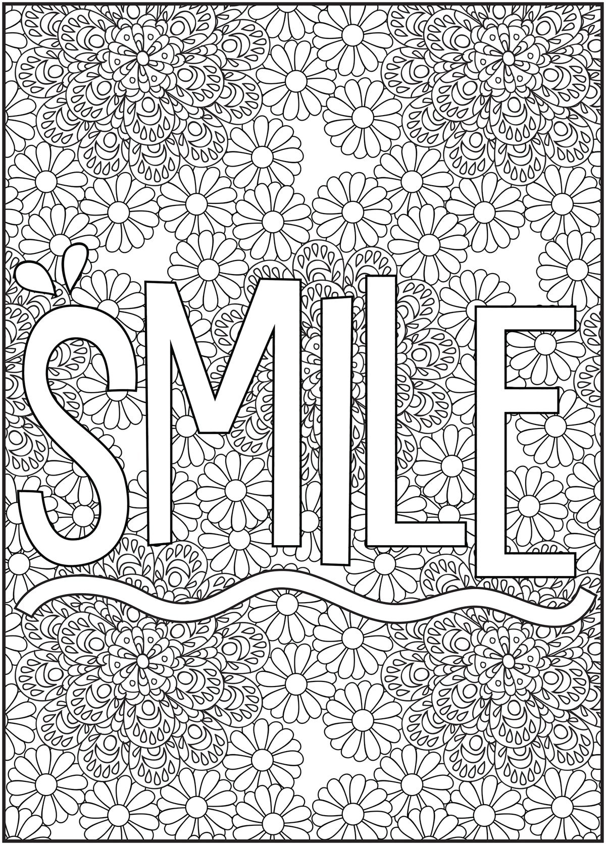 64 Pages Adult Coloring Book O91416