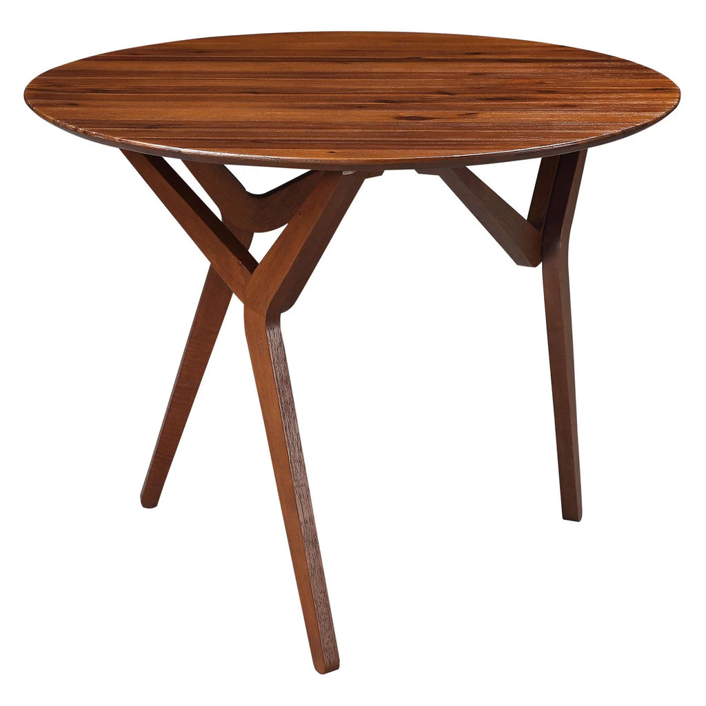 Adjustable Round Wood Dining Coffee Table P19453