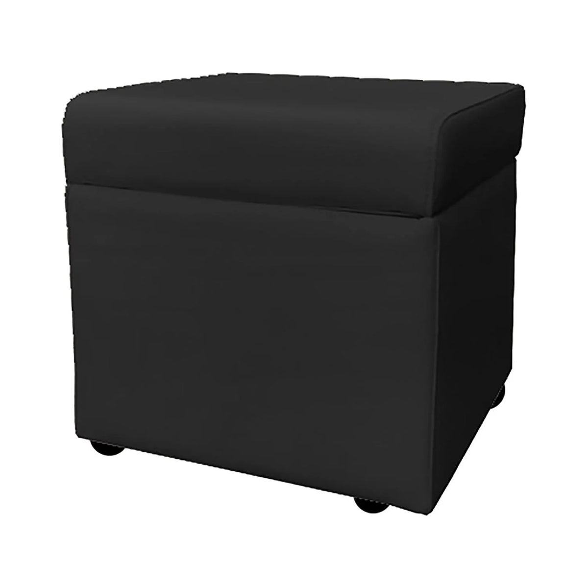 Black Storage Ottoman Q585031