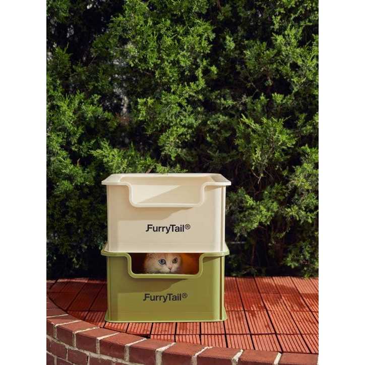 XL Cat Litter Box With Scoop O839