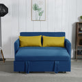 Blue Fabric Sofa Bed T6713