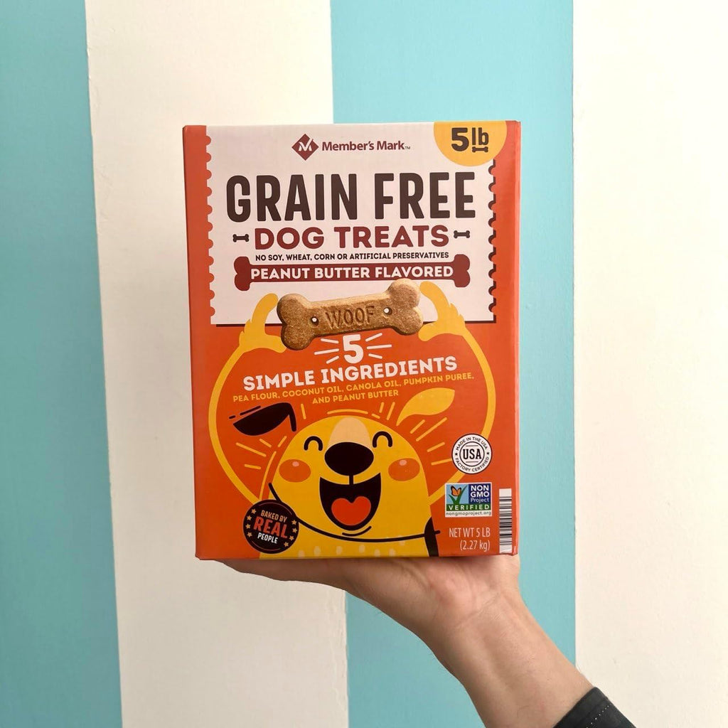Grain Free Peanut Butter Flavored Dog Treats 5 Pound P578