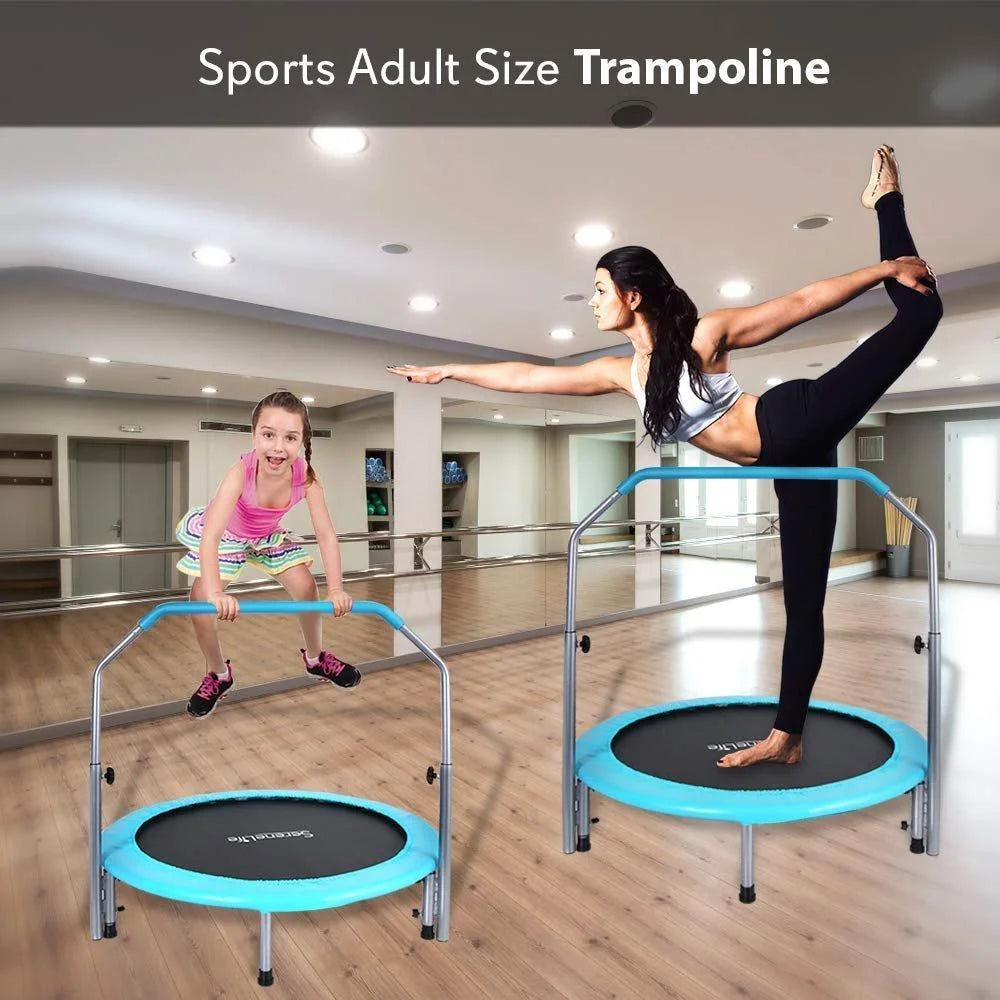 40'' Foldable Round Trampoline V587