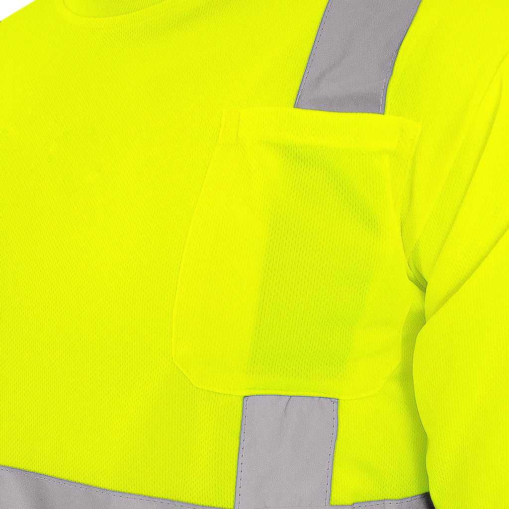 5-Pack Hi-Vis Short-Sleeve Work Safety T-Shirt M8099