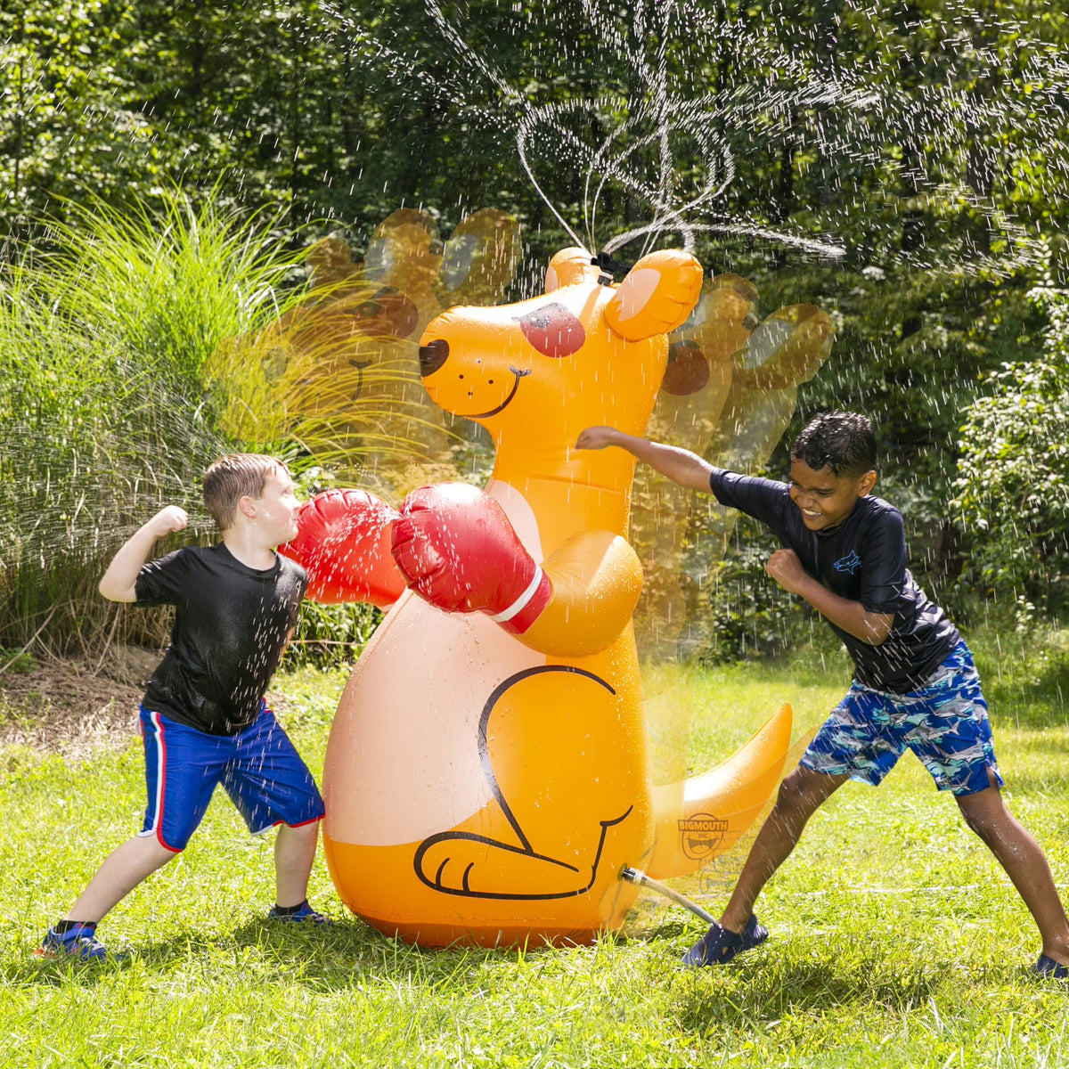 Boxing Kangaroo Inflatable Sprinkler 60 inch V769