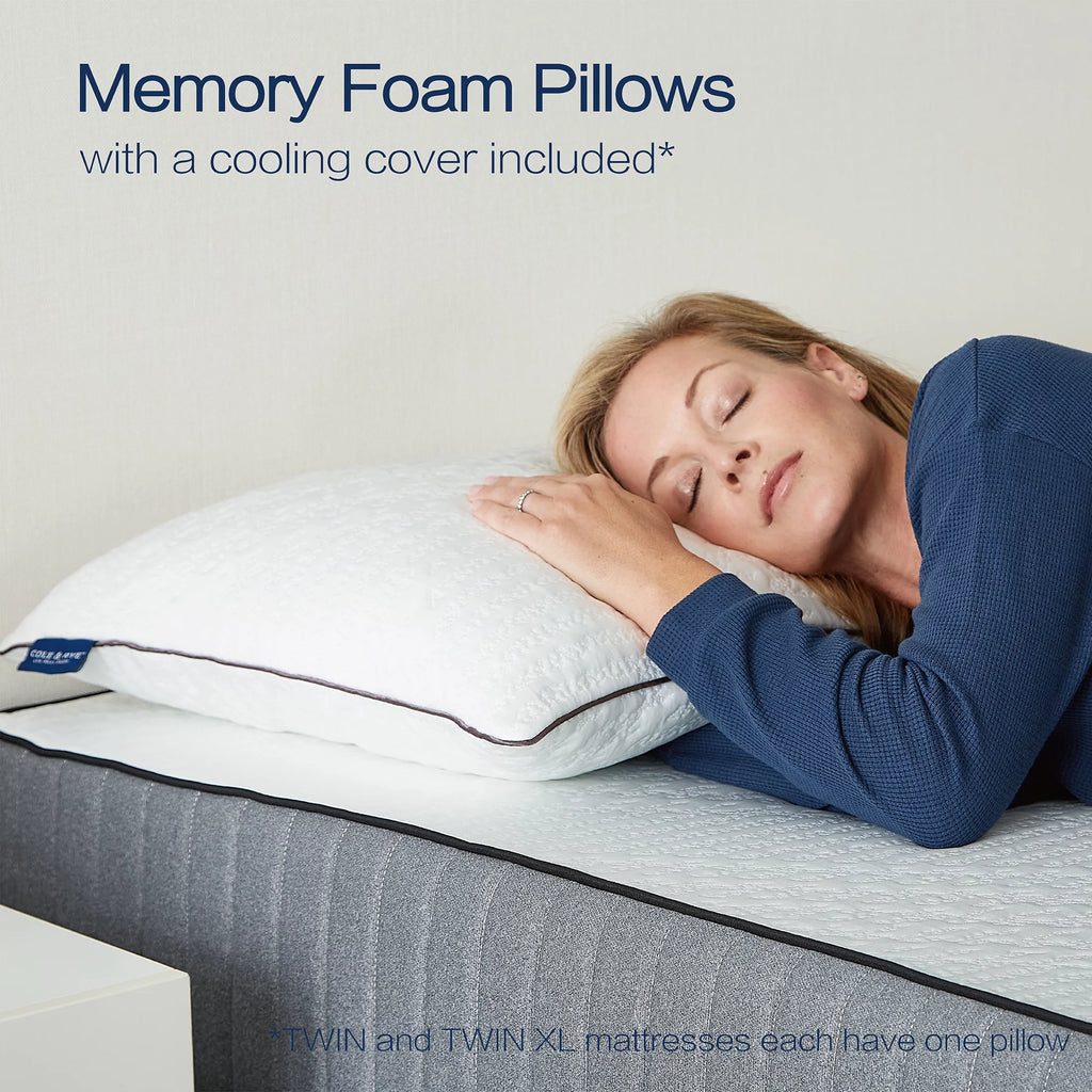 14 Medium Plush Gel Memory Foam Spring Mattress S3910