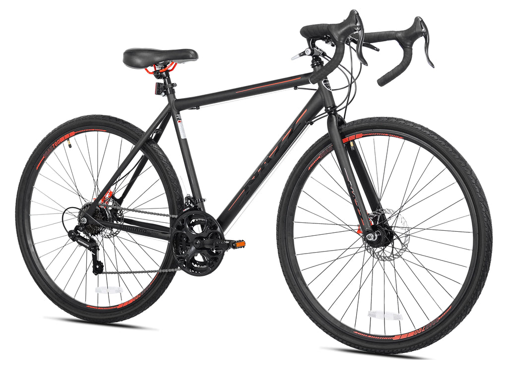 Black 700c Gravel Road Bike F552650