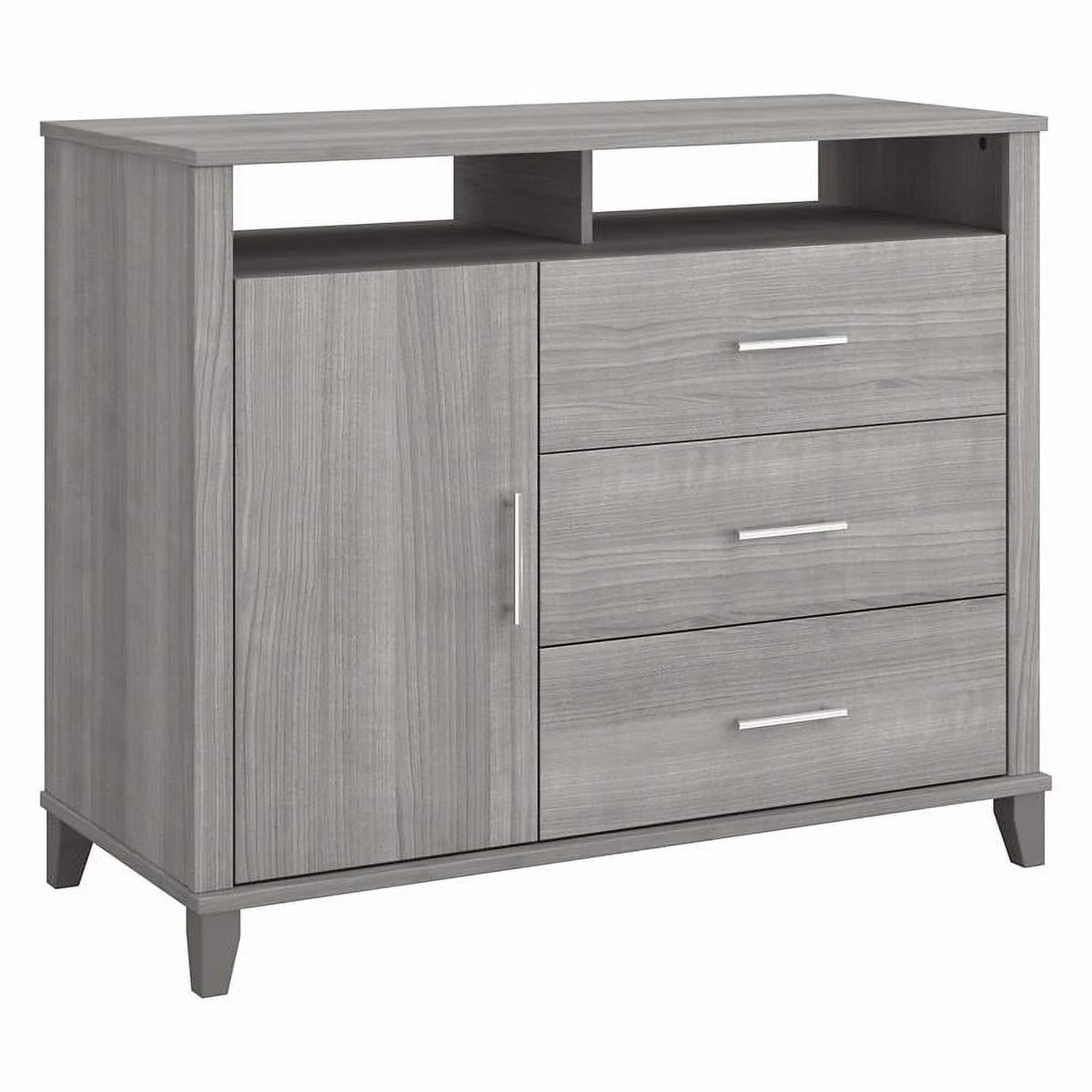 Tall Sideboard Buffet Cabinet in Platinum Gray I894749