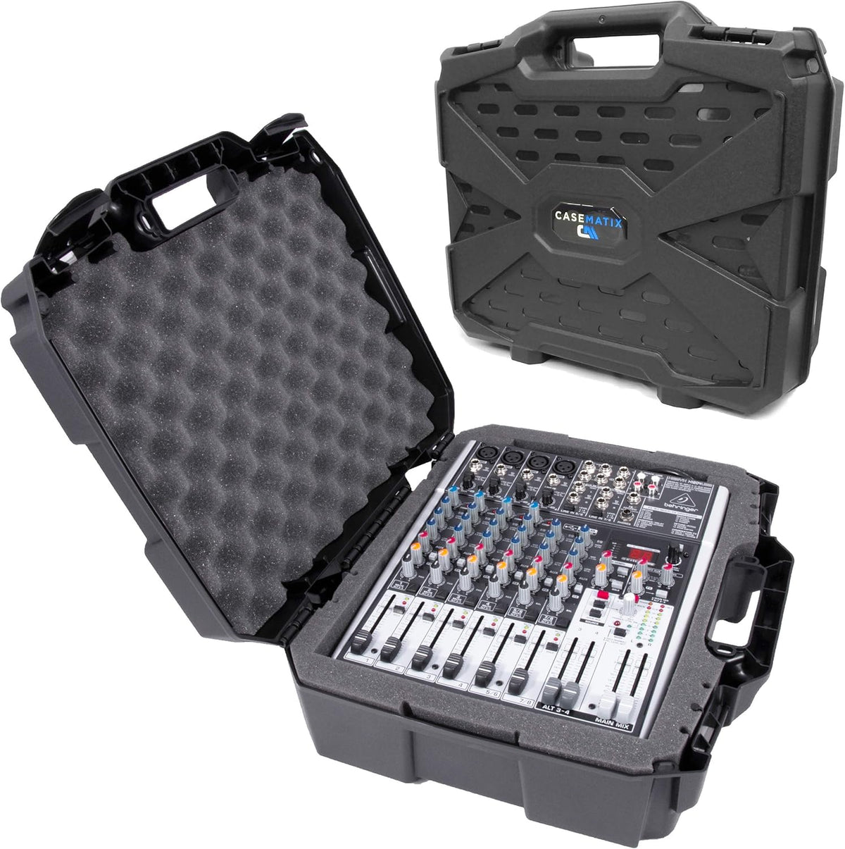 17 Hard Shell Audio Mixer Travel Case J57816
