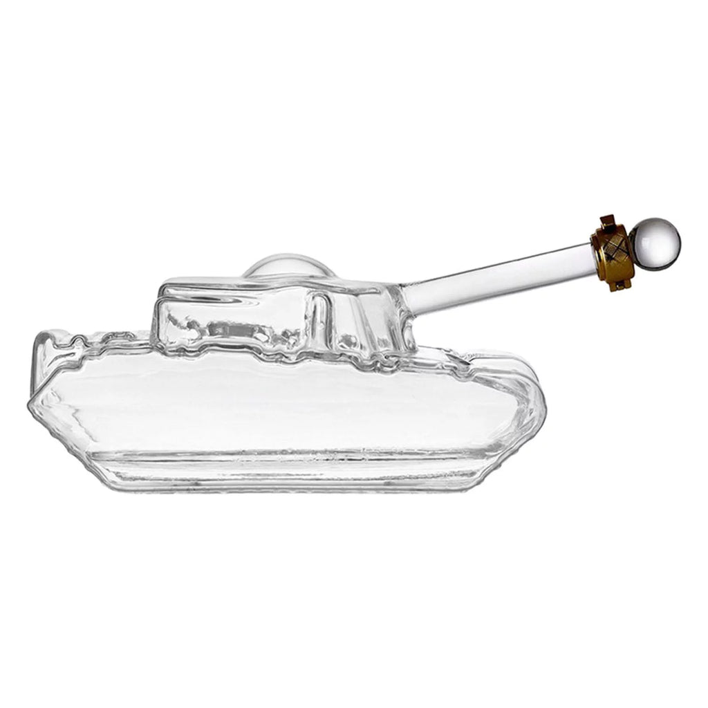 Tank Shaped Clear Decanter V926249