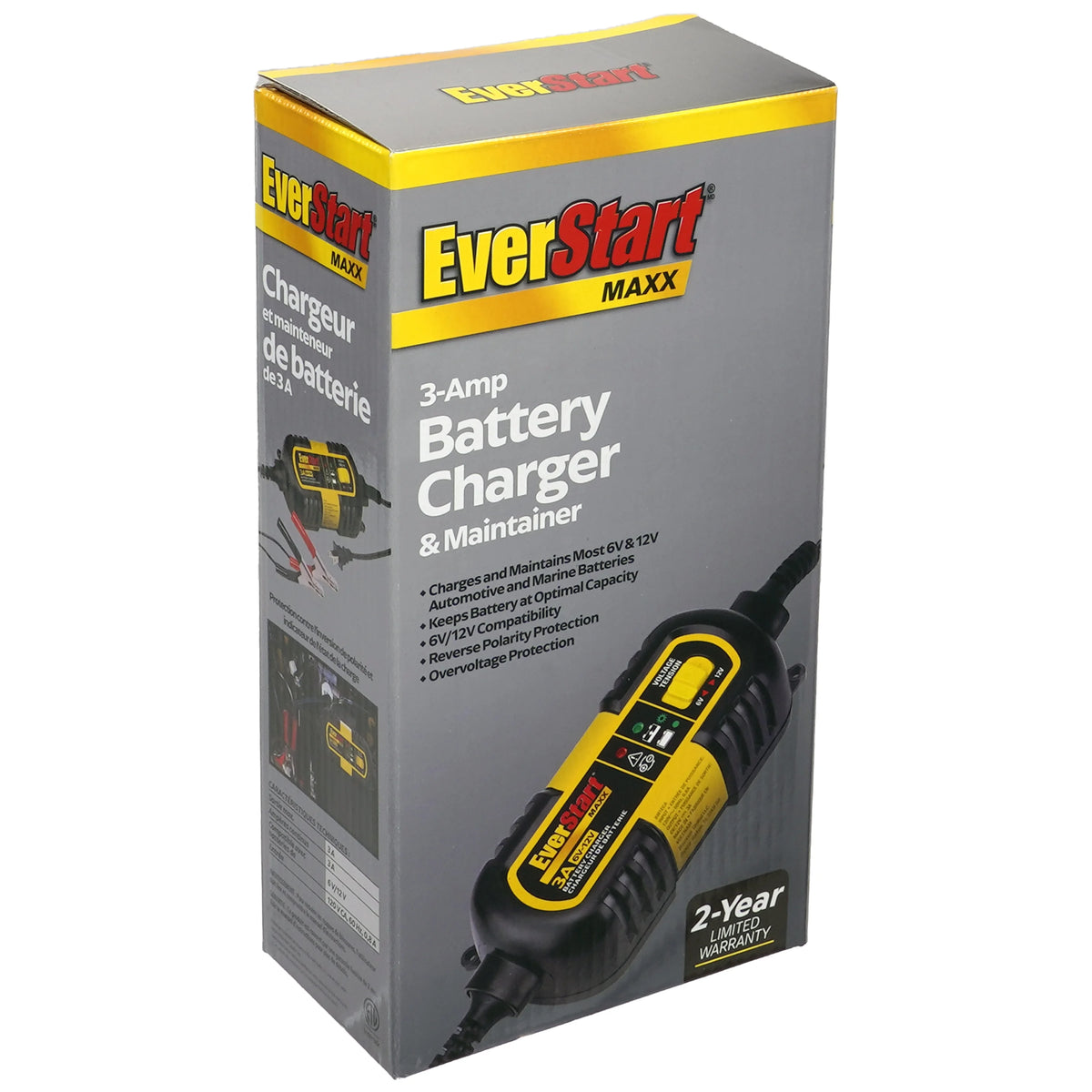 3 Amp 6V/12V Automotive Battery Charger V380761