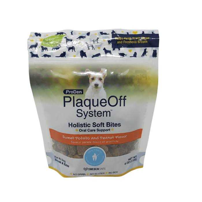 Dog Plaqueoff Bites 6oz S335