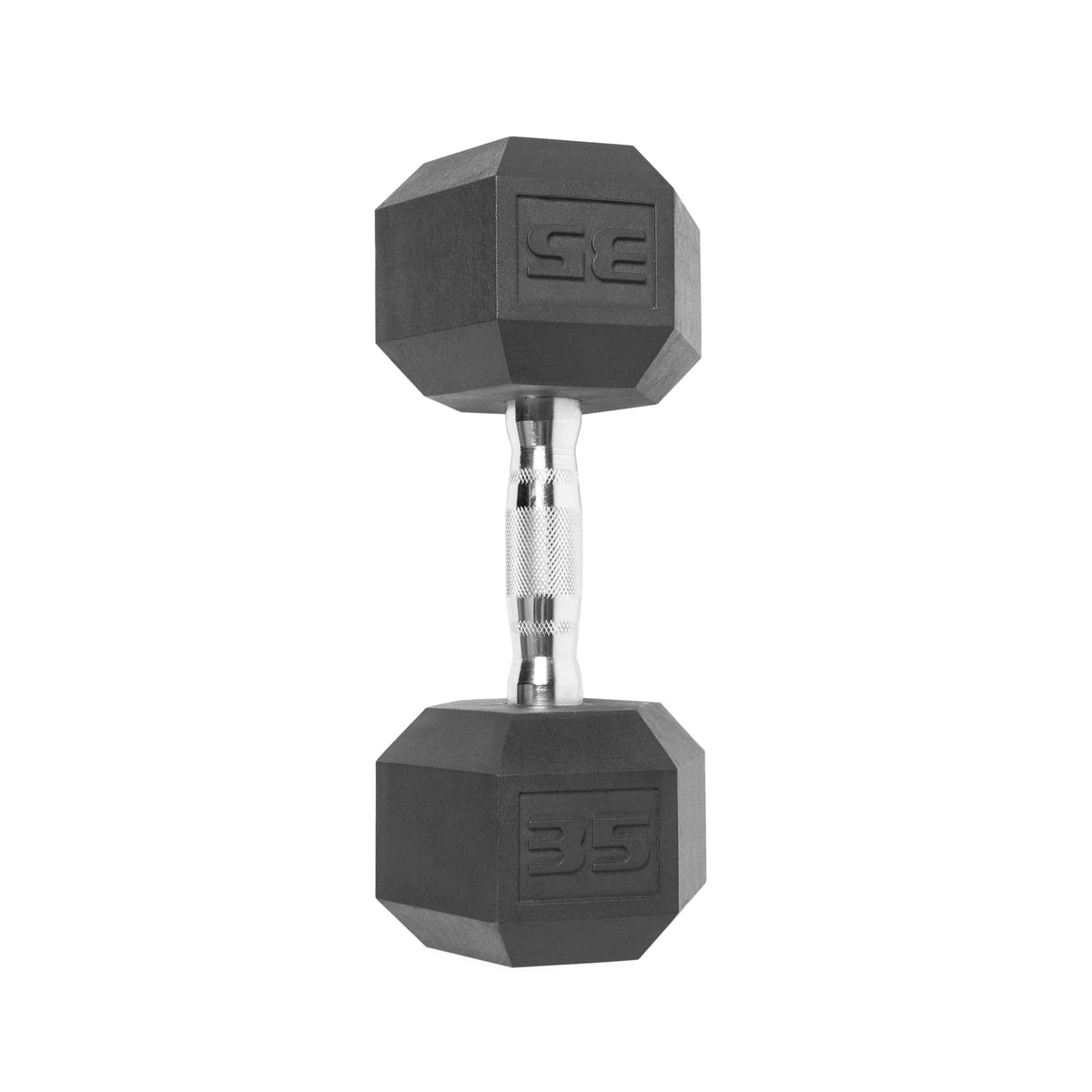 10lb Coated Rubber Hex Dumbbell Pair J8717