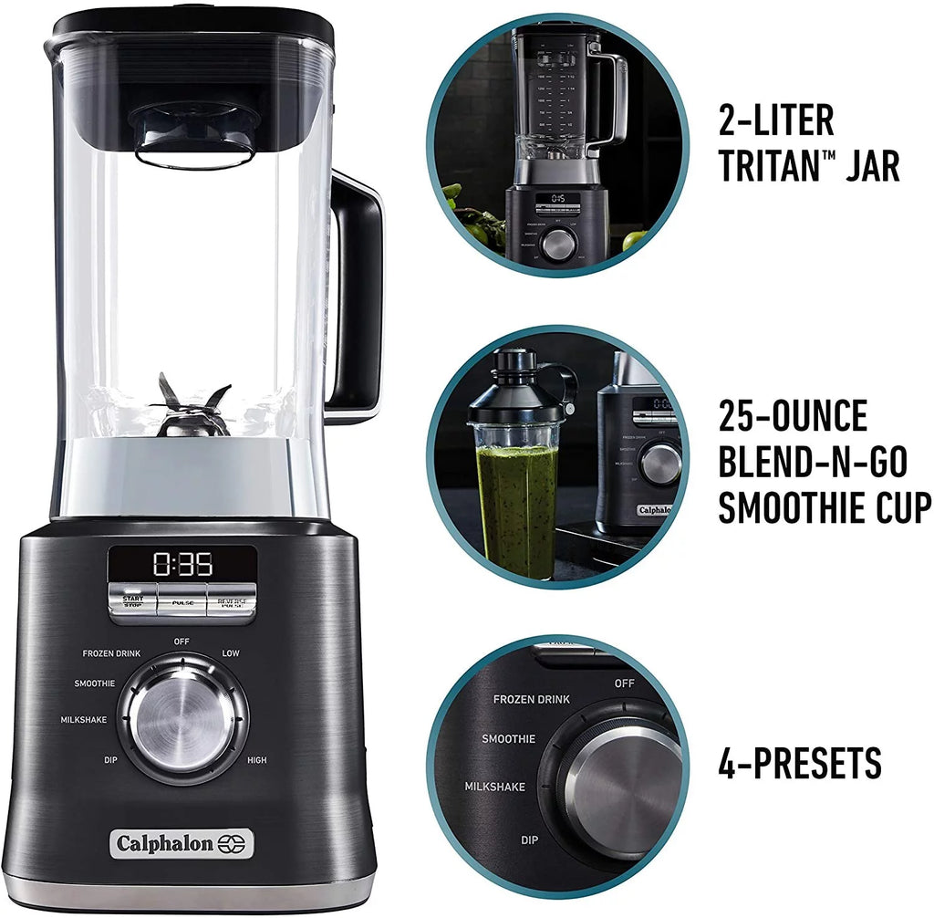 2-Liter Blender with Smoothie Cup I5879