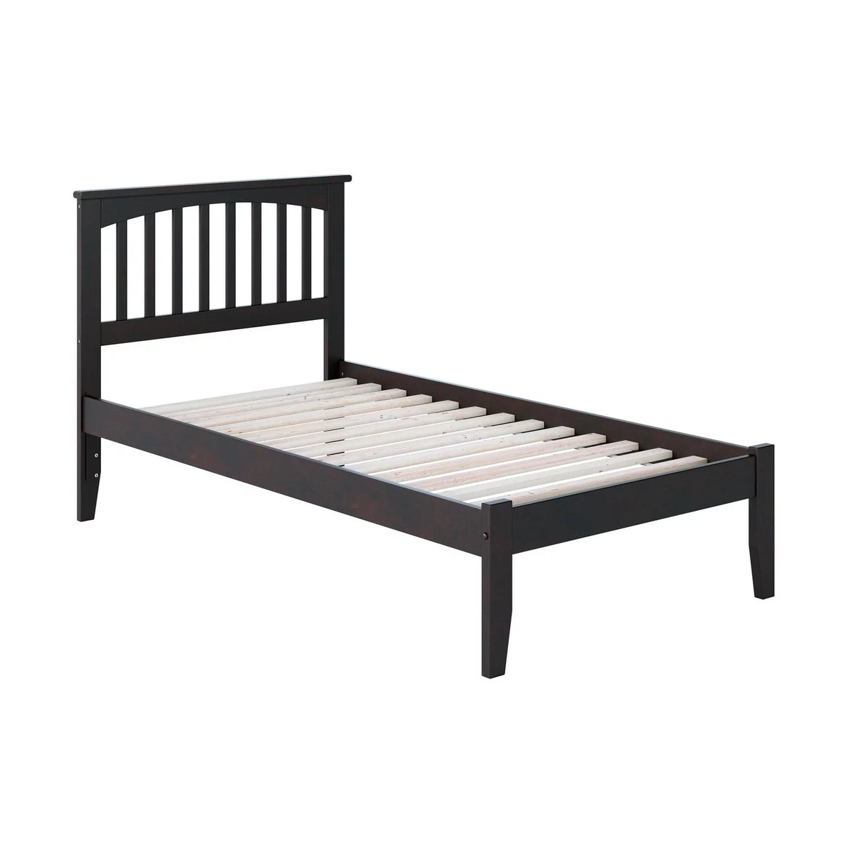 Espresso Twin-size Platform Bed R402