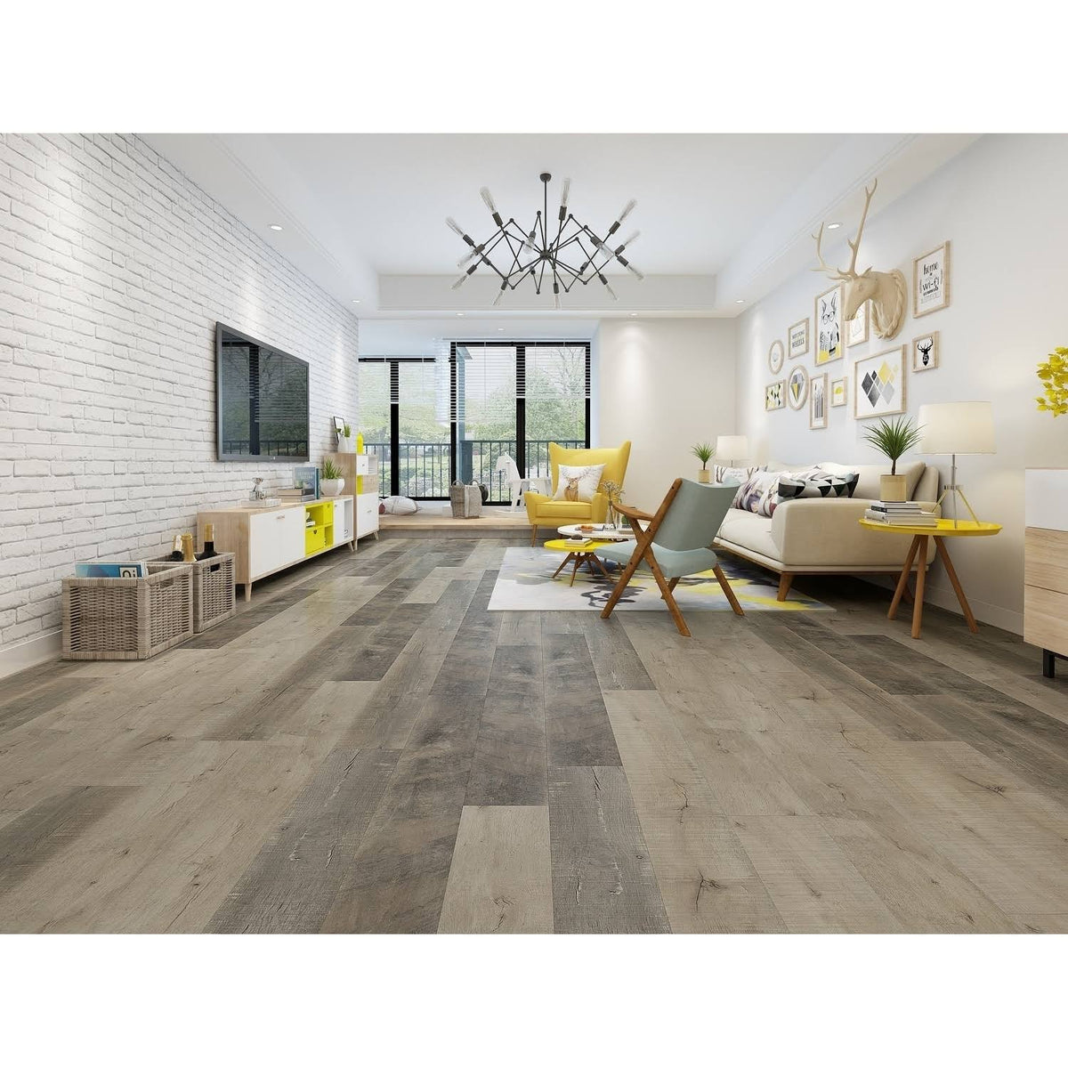 SPC Vinyl Plank Flooring (24.30 Sq. Ft/Carton) R4855