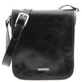 Black Leather Shoulder Bag L89954