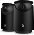 2K Indoor Security Camera with Night Vision, 2-Way Audio, 360-degree, 2PC J20153