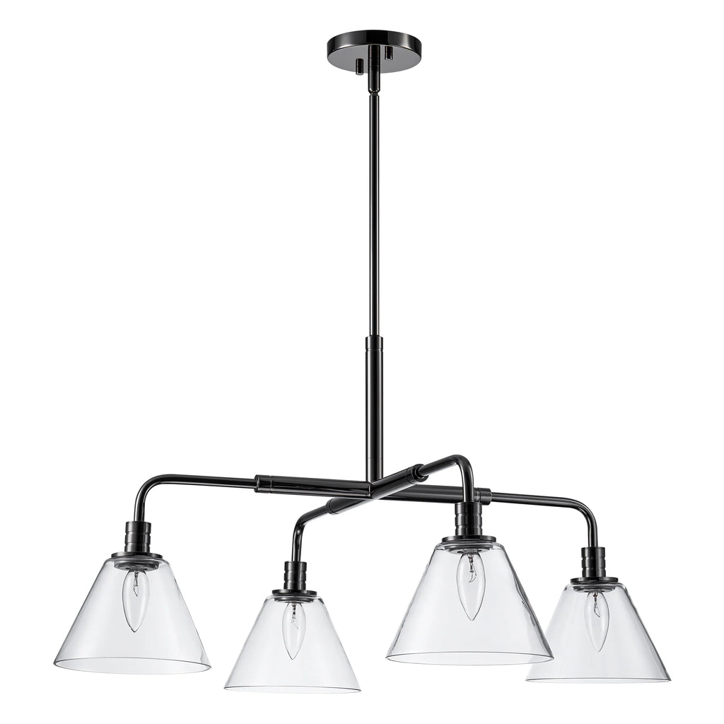 4-Light Dimmable Industrial Chandelier M742627