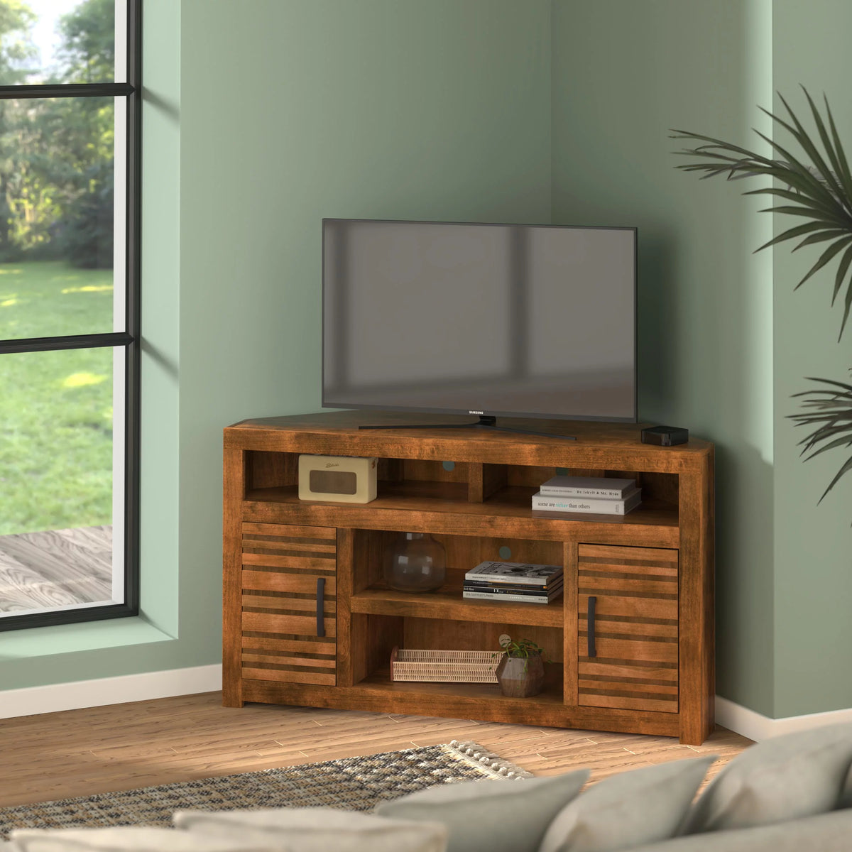 52 inch Corner TV Stand Z453