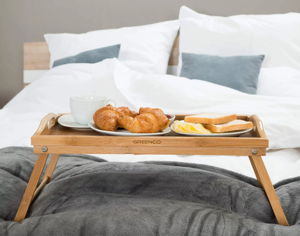 Bamboo Foldable Breakfast Table H9432