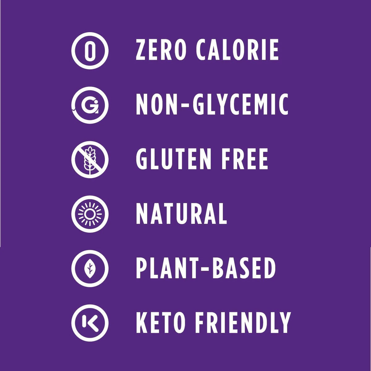 Granular Sugar Replacement, Zero Calorie, 48oz S620575