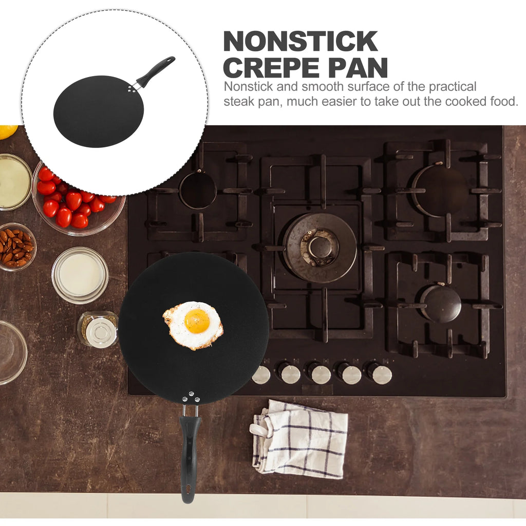Nonstick Flat Skillet Crepe Maker Y79948