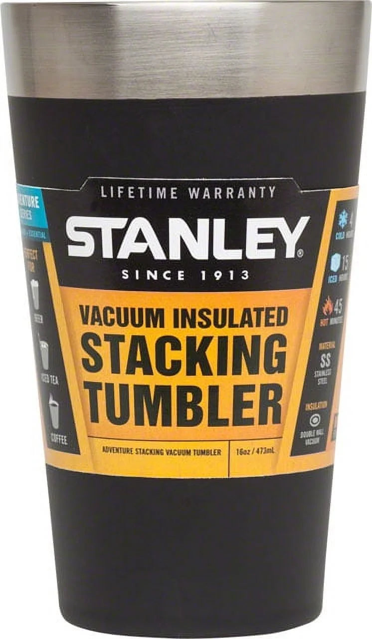 16 oz Matte Black Insulated Tumbler Z369943