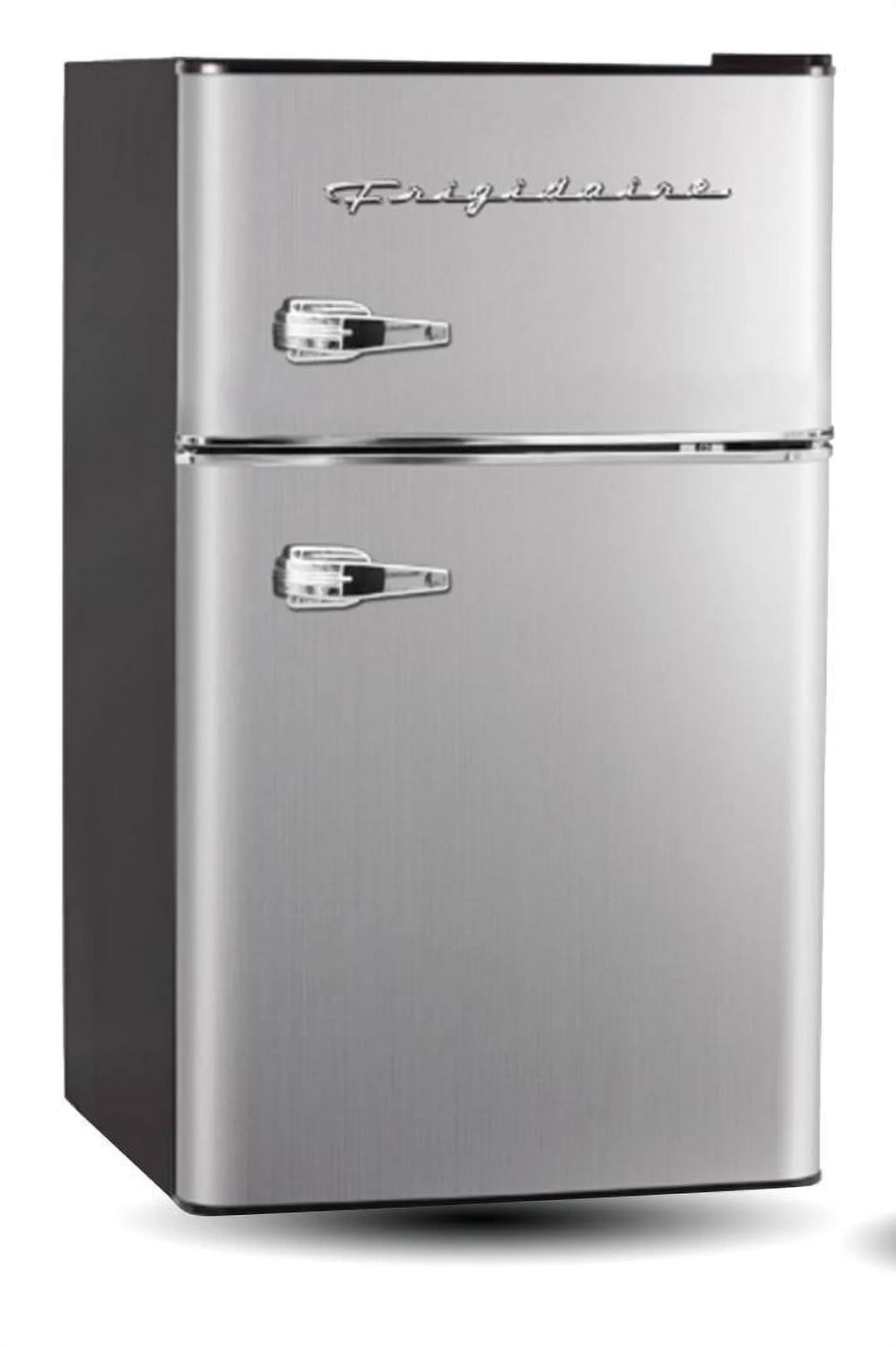 2 Door Compact Refrigerator with Chrome Trim P95285