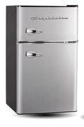 2 Door Compact Refrigerator with Chrome Trim P95285