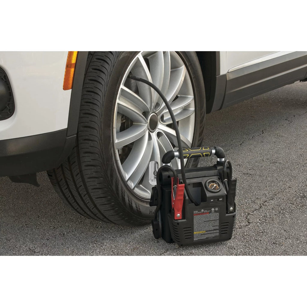 1000 Peak Amp Jump Starter with 120 PSI Compressor P75067
