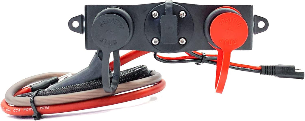 Black Battery Jump Post Terminal & Charger Kit O39393