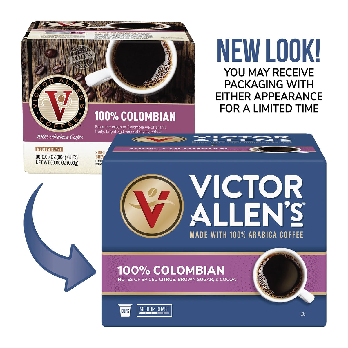 100% Colombian Coffee Single Serve Coffee Pods O74110