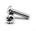 #6-32 x 5/16 Coarse Thread Machine Screw Pan Head Zinc Plated U330558