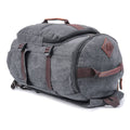 Vintage 30Ltr Motorcycle Tail Bag in Grey Y997