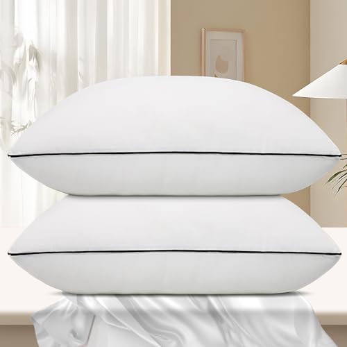 King Size Cooling Microfiber Bed Pillows Set of 4 Z760171