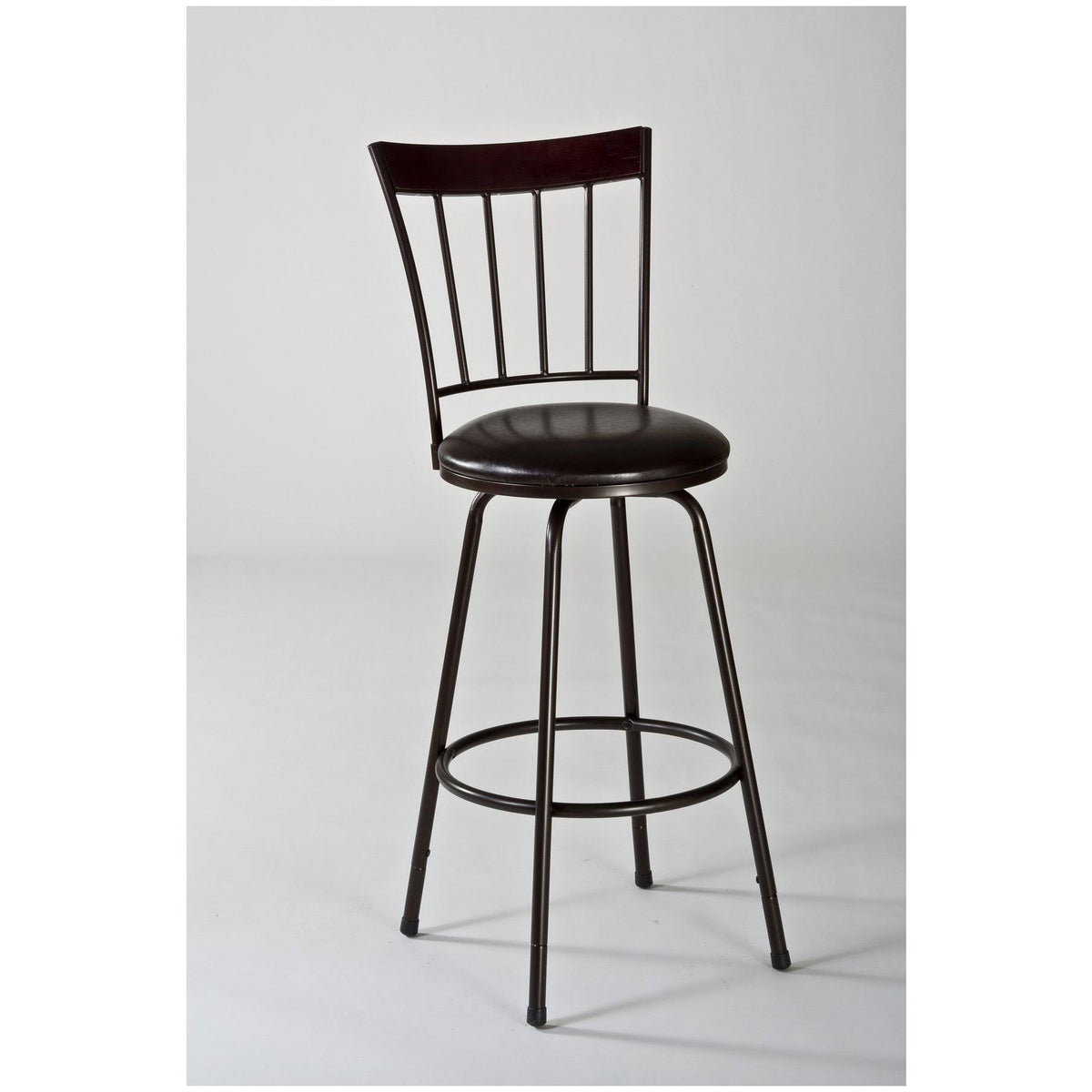 Swivel Counter/Bar Stool with Nested Leg K92535