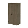 Gray 4-Door Storage Cabinet I320
