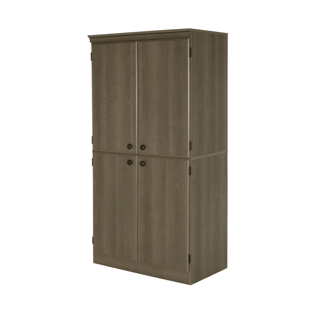 Gray 4-Door Storage Cabinet I320