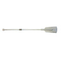 62 in. Wooden Rustic Whitewashed Decorative Boat Rowing Oar with Hooks B602419