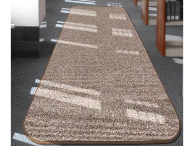 Pebble Beige Skid-Resistant Carpet Runner N904