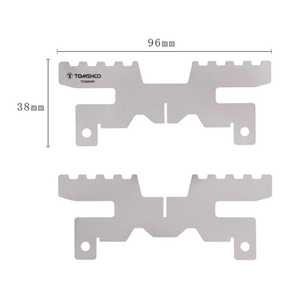 Lightweight Alcohol Stove with Cross Stand Rack D207