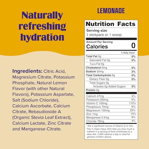 90 Servings Electrolyte Drink Mix Powder I103438
