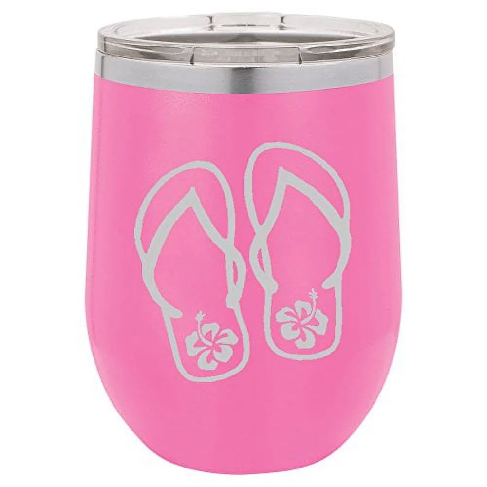 12 oz Double Wall Vacuum Insulated Stainless Steel Stemless Wine Tumbler L913