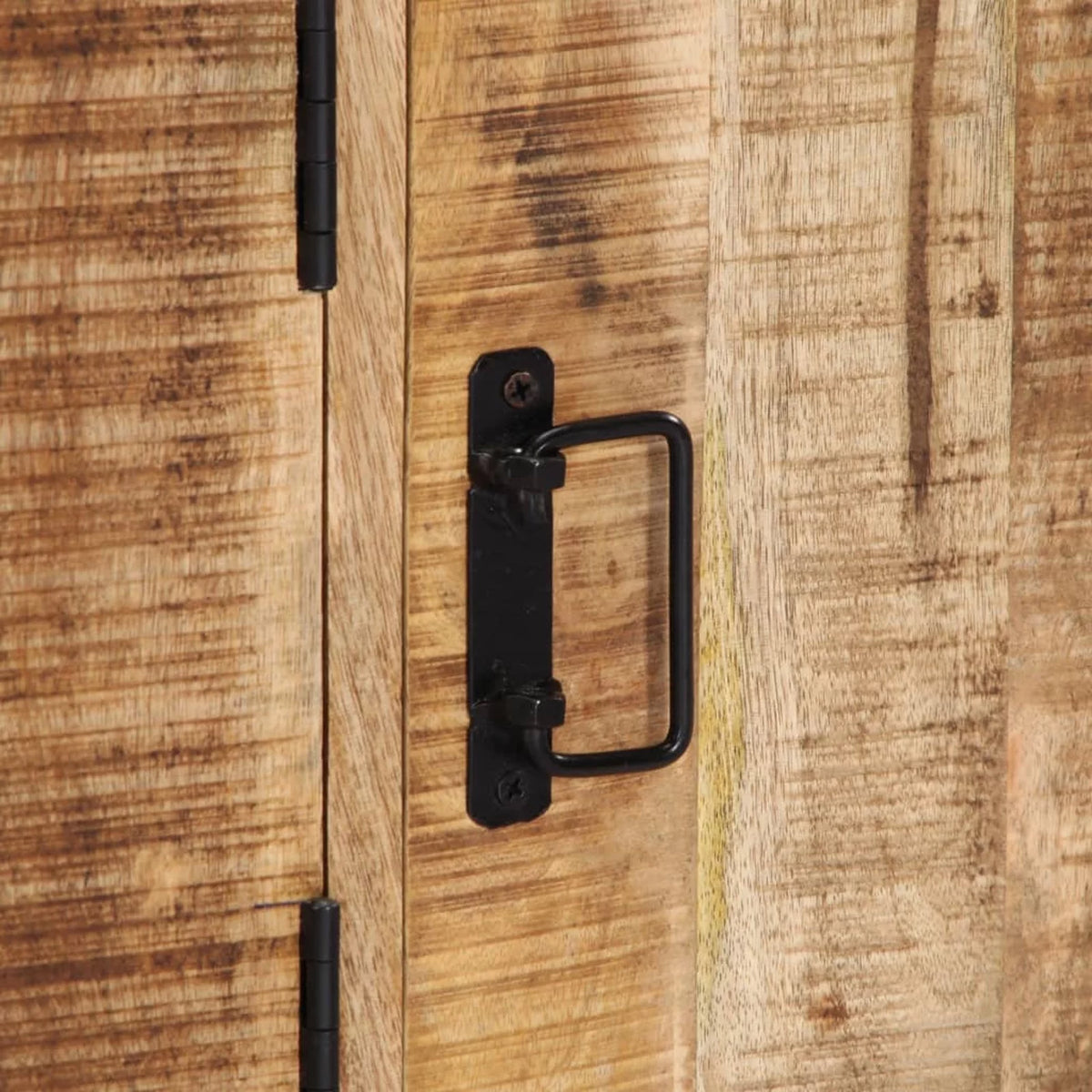 Solid Mango Wood Side Cabinet H69562