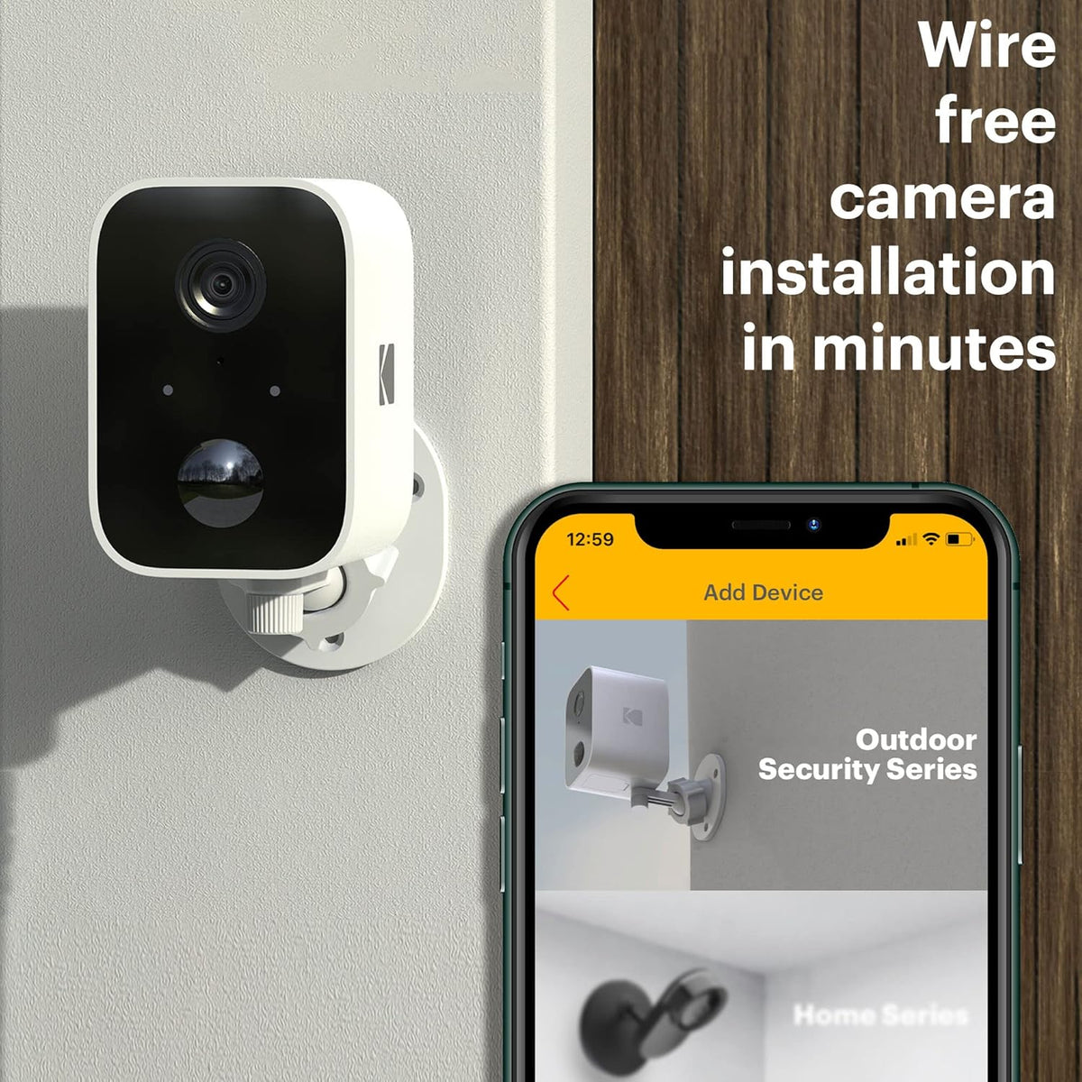 Dual Pack Battery HD Outdoor Security Cameras O92062